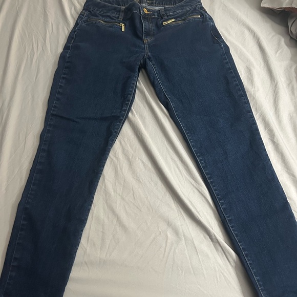 Michael Kors Dark Blue Skinny Jeans - Picture 1 of 4
